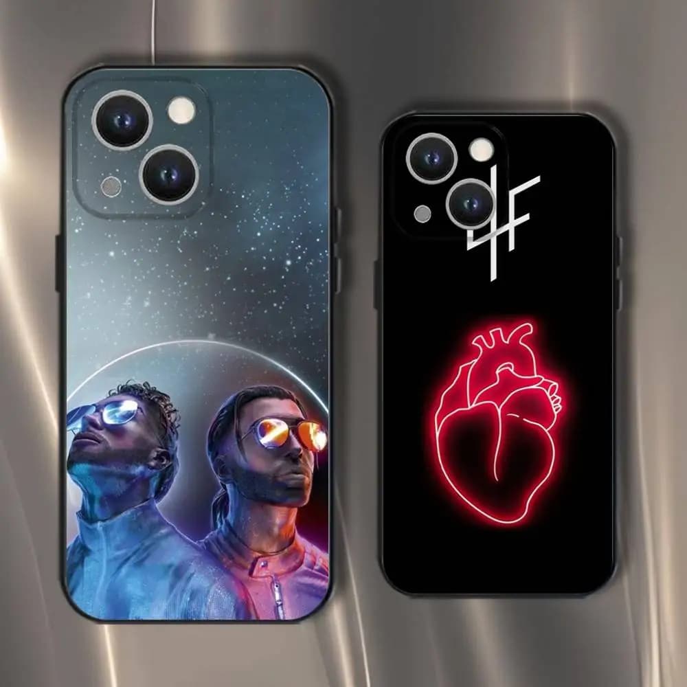 PNL QLF Rapper Singer Phone Case For iPhone 17 16 15 11 12 14 13 Pro Max Mini X XS XR 7 8 Plus SE4 16E Shockproof Silicone Cover