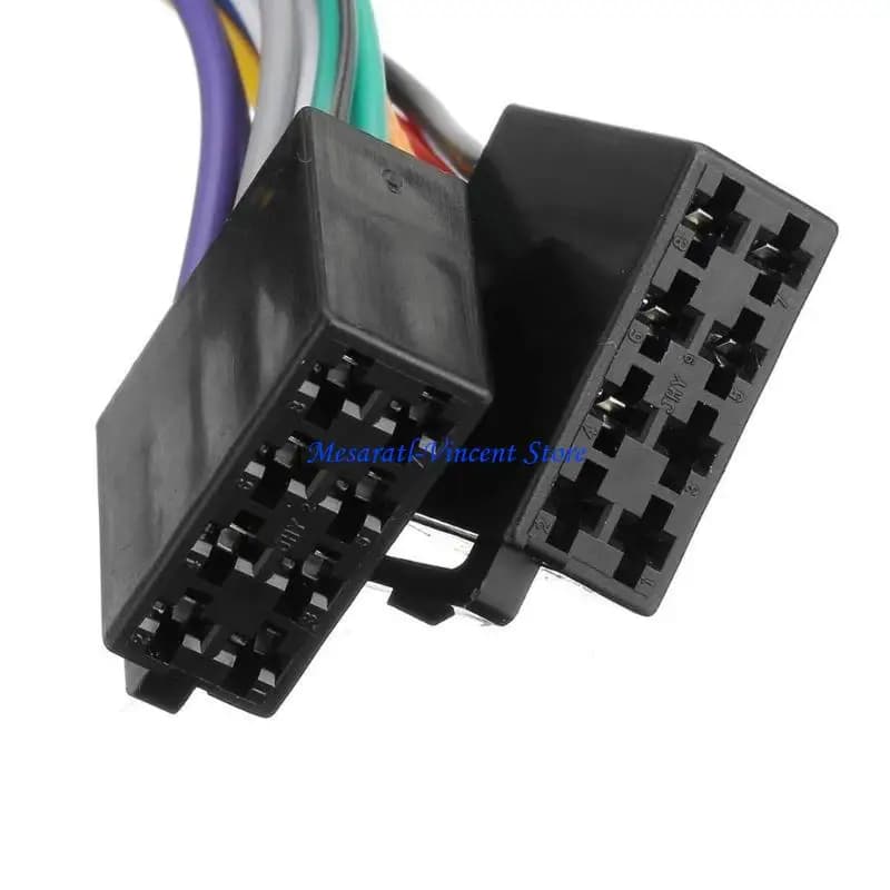 A70F High-performance Car Stereo Radio Loom Wiring Harness Connector Adaptor Easy Connection for 1997-2001 2002-2004
