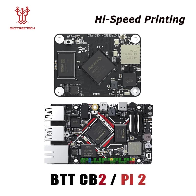 BIGTREETECH CB2 and Pi 2 Central card Rockchip RK3566 32GB eMMC 3D printer control card for Klipper M8P Voron VS Raspberry Pi CM4