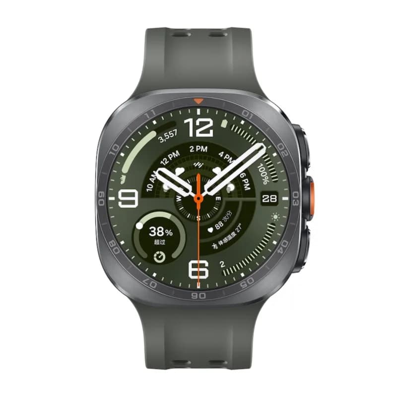Original 1:1 For Samsung Galaxy Watch Ultra 2 Strap 47mm Sport Silicone Replacement Bracelet correa Galaxy Watch 2026 Ultra Band