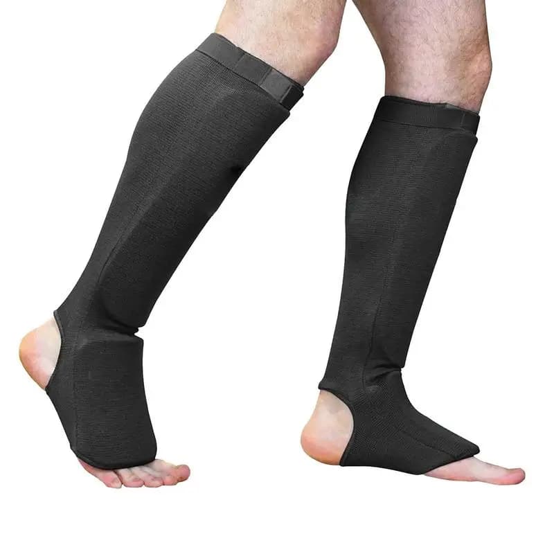 Parastinchi da boxe Fitness Collo del piede Protezione della caviglia Protezione del piede Kickboxing Pad Muaythai Training Supporto per gamba Copertura protettiva