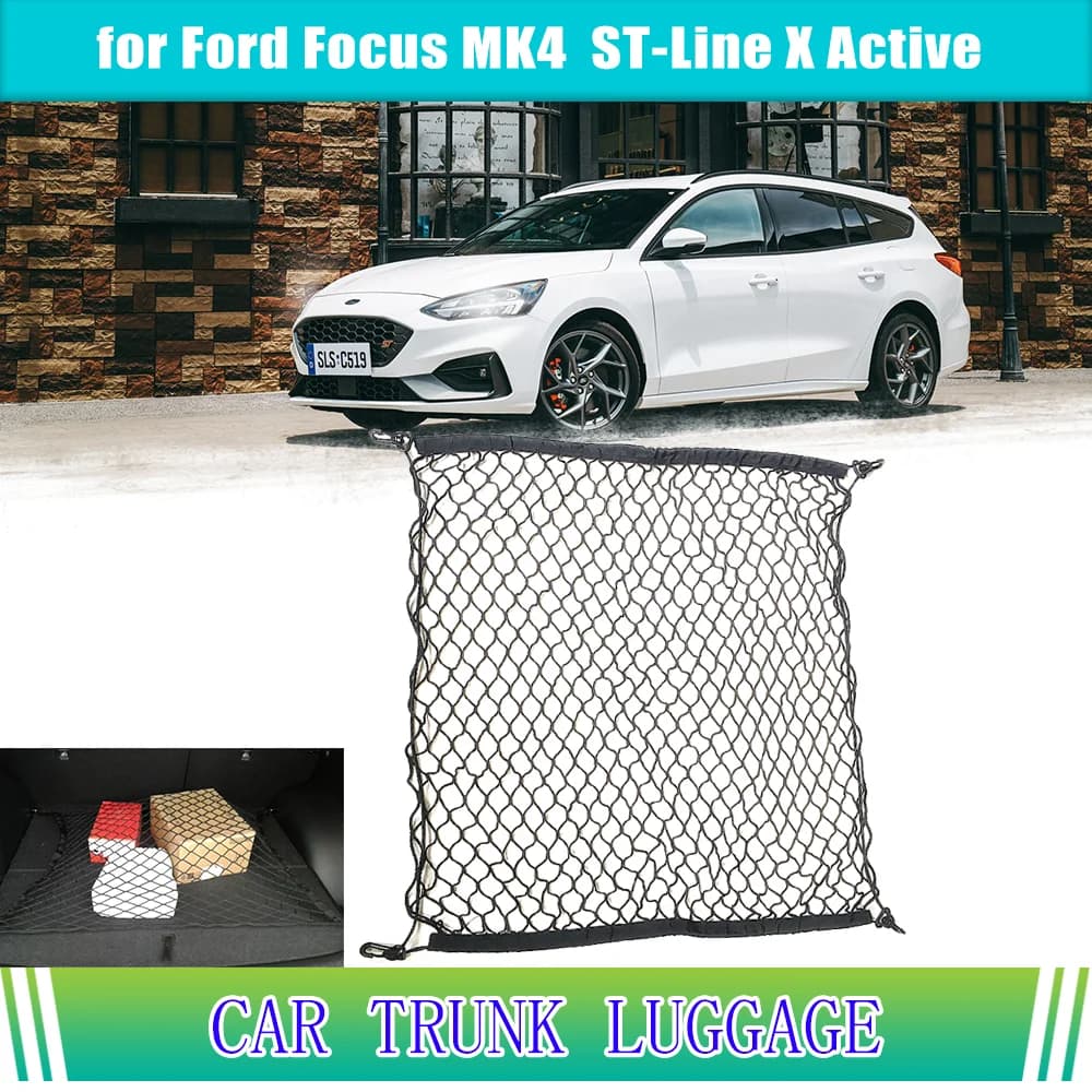 Bagagliaio per Ford Focus MK4 Titanium ST-Line X vigale Active Storage Cargo organizer rete elastica accessori tascabili