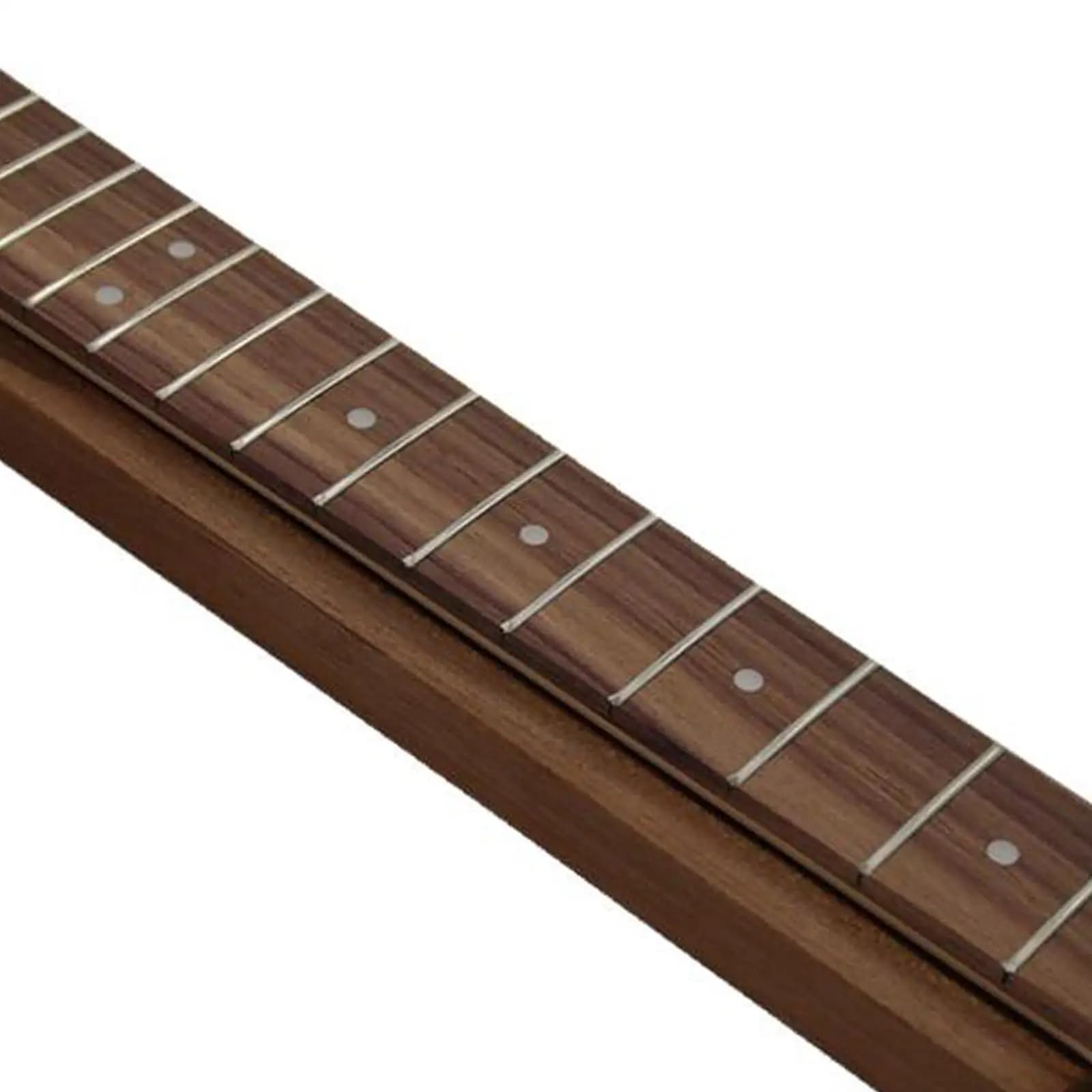 Supporto per Manico di Chitarra, Cuscino Portatile in Legno per Strumenti a Corda Lunga, Espositore per Ukulele e Chitarra Elettrica