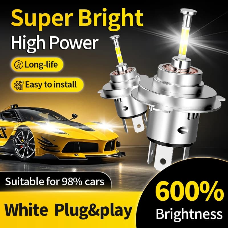 2PCS H7 LED CANBUS 360 for Projector Headlight Bulbs H1 H4 HB2 9003 30000LM H8 H11 H16(JP) Mini Fog Lights H3 9005 HB3 9006 HB4