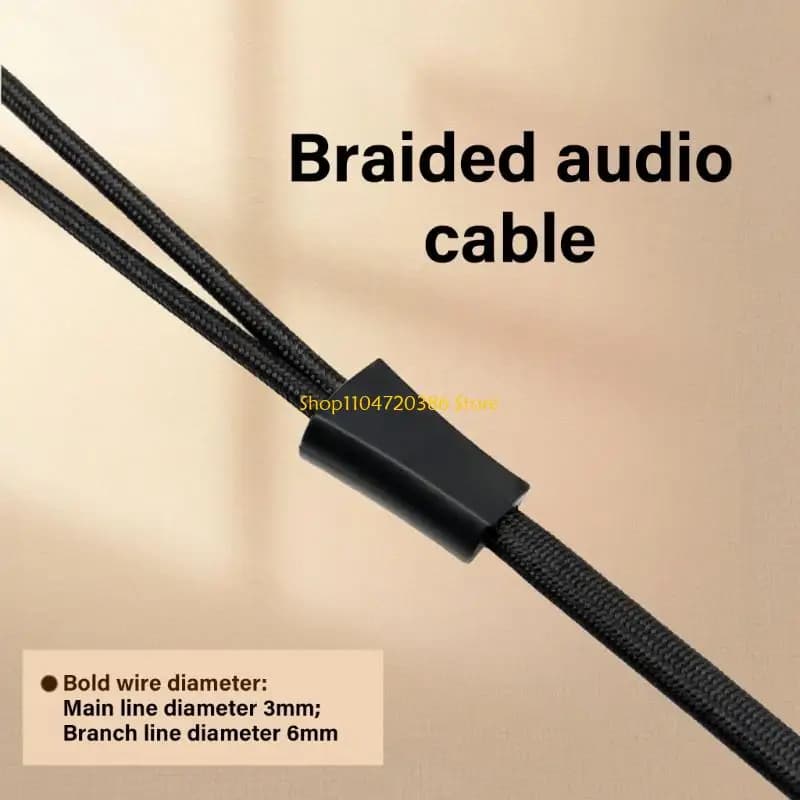 Audioos cable extension cable replacement for HD650 HD600 HD580 HD660S headphones