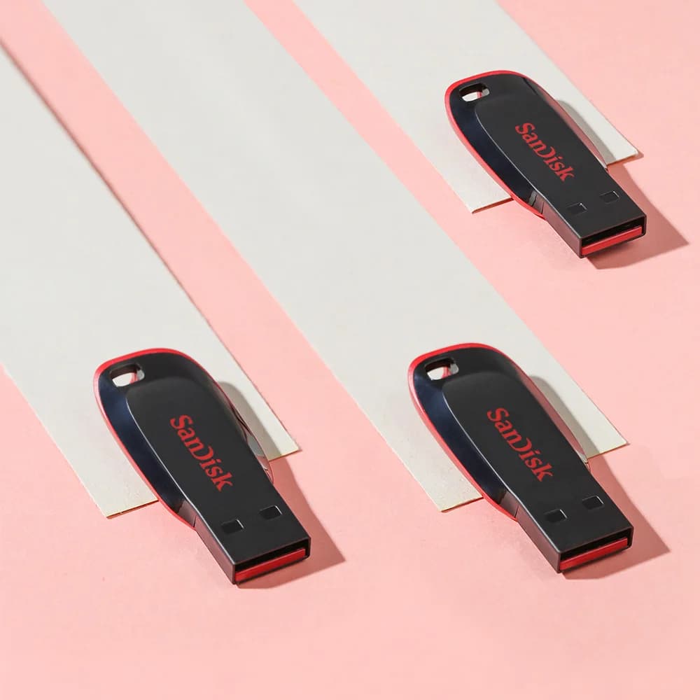 SanDisk SDCZ50 USB Flash Drive 128GB Mini Pen Drive 64GB Pendrive 32GB USB 2.0 Flash Drive 16GB Memory stick 8GB disco USB per PC