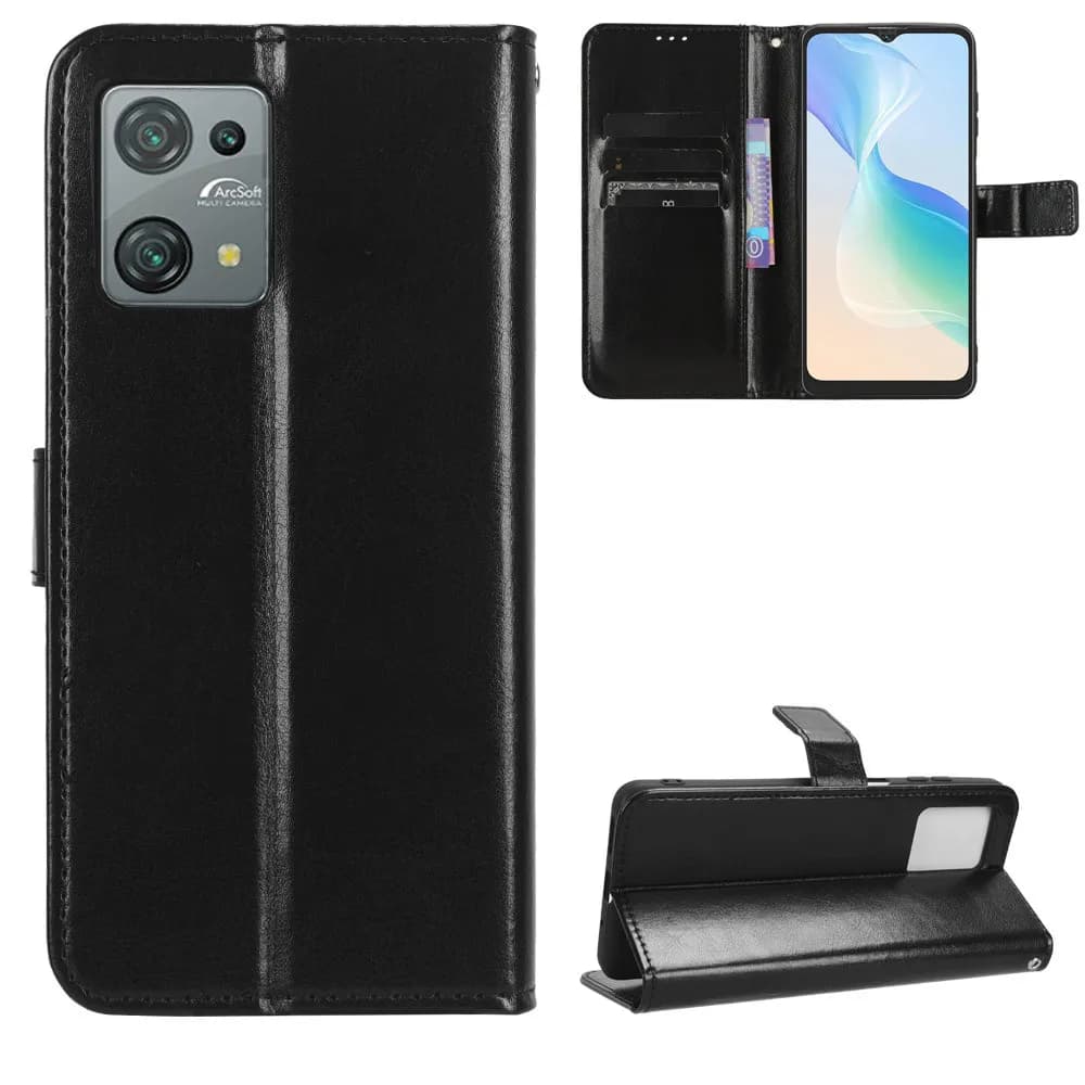 Per Blackview Oscal C30 Luxury Flip PU Portafoglio in pelle Cordino Custodia per Blackview Oscal C30 Pro C 30 OscalC30 Borsa per telefono