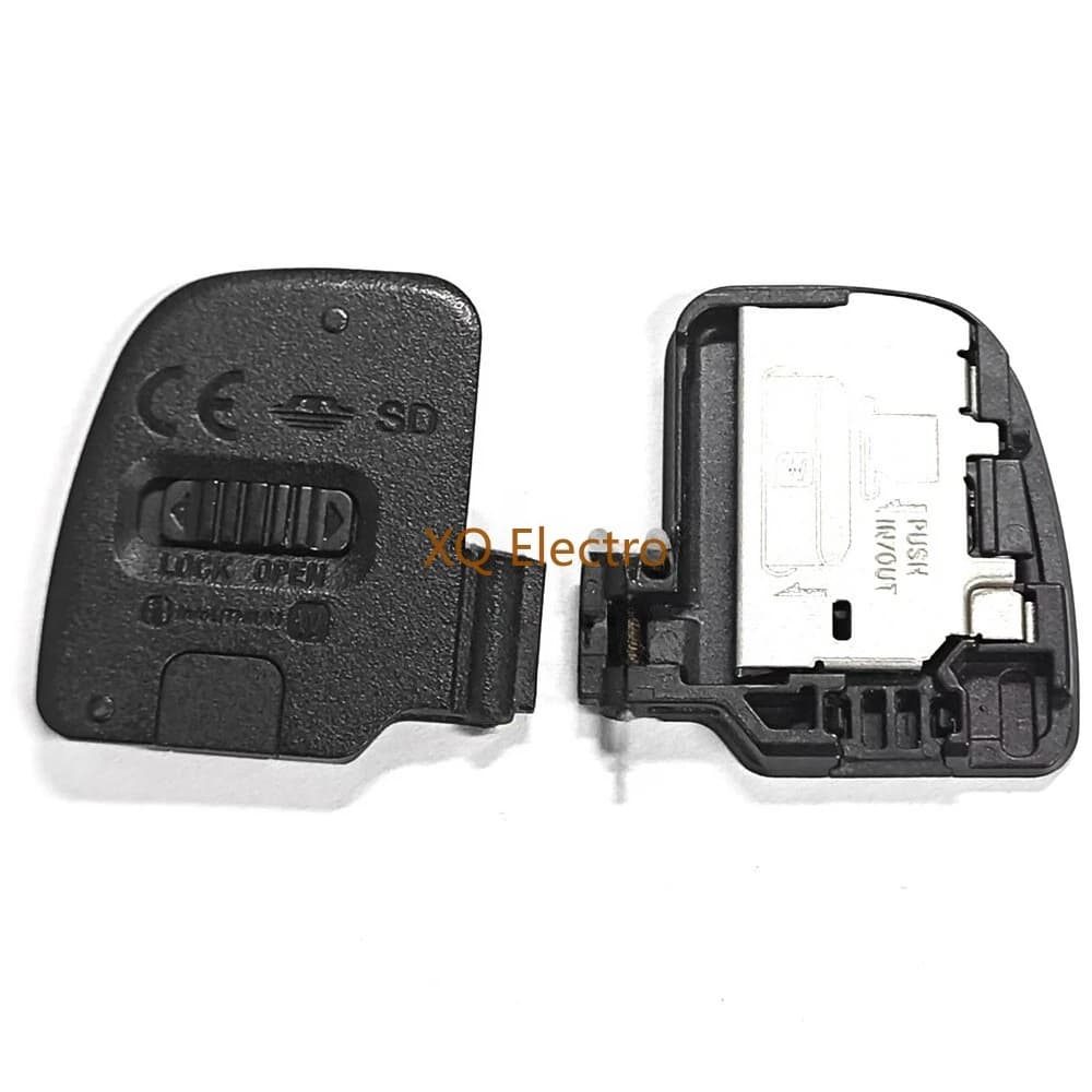 Nuovo originale per Sony ILCE-6000 ILCE-6300 A6000 A6100 A6300 A6400 Coperchio della batteria Coperchio dello sportello Riparazione della fotocamera digitale Parte di ricambio