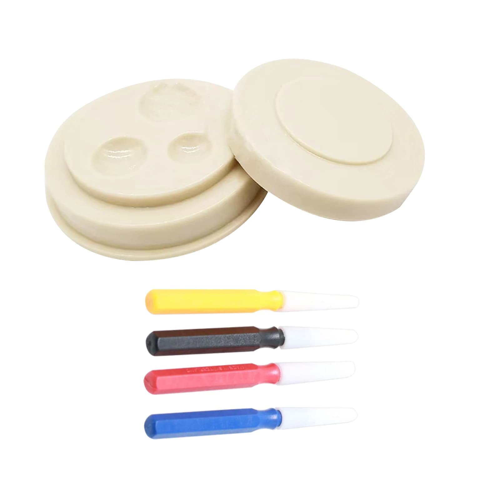 4-in-1 set for Lubrication Watches: Includes 1 Cup Oil and 4 Needles Applicators, Watches Repair Tool