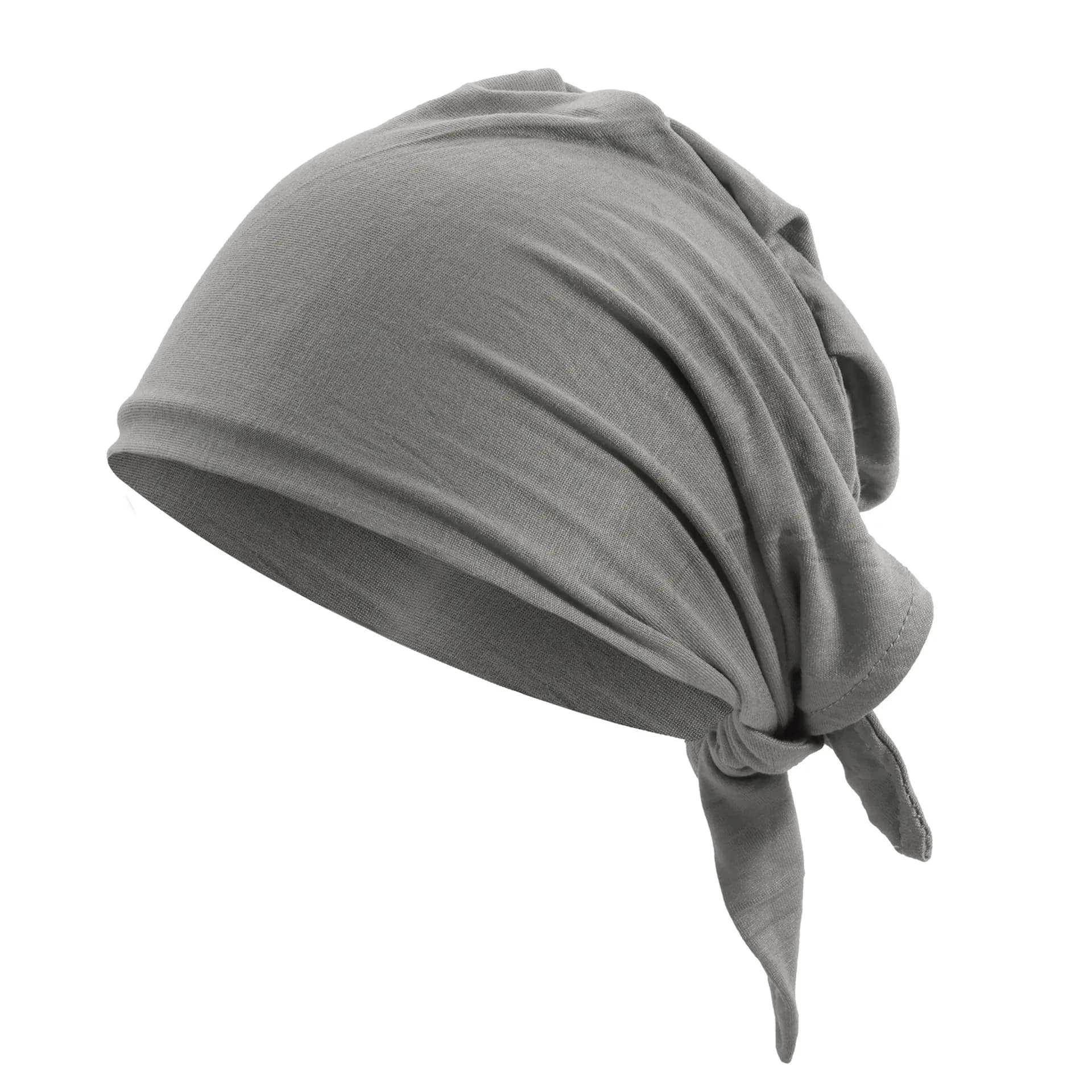 Nuovo Copricapo Elastico in Cotone Mercerizzato per Donne, Stile Europeo e Americano, Berretto con Fascia Elastica, Cappello per Chemioterapia, Copricapo Versatile