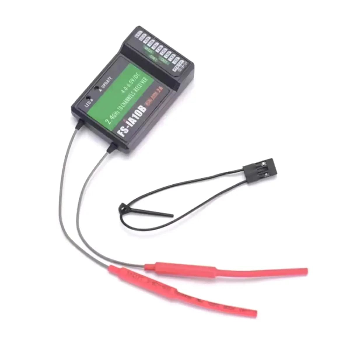 N82R Nuovo--Ricevitore IA10B 2.4G a 10 Canali per Trasmettitore -I10 -I6S Compatibile con Elicotteri RC FPV Quadricotteri Aerei