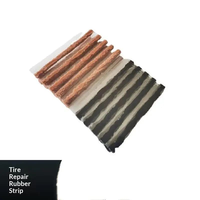 50Pcs Weather Resistant Tubeless Tire Repair Rubber Strips Puncture Fix for Car Motorcycle Bike All Season Outdoor Use
