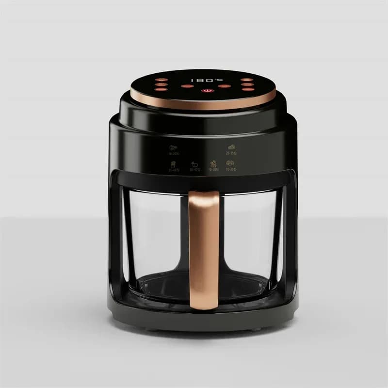 %a per 1100 W Electric Air Fryer Multi-functional 3-liter Home Fryer Temperature Control Oil Free LED Touchscreen Fryer