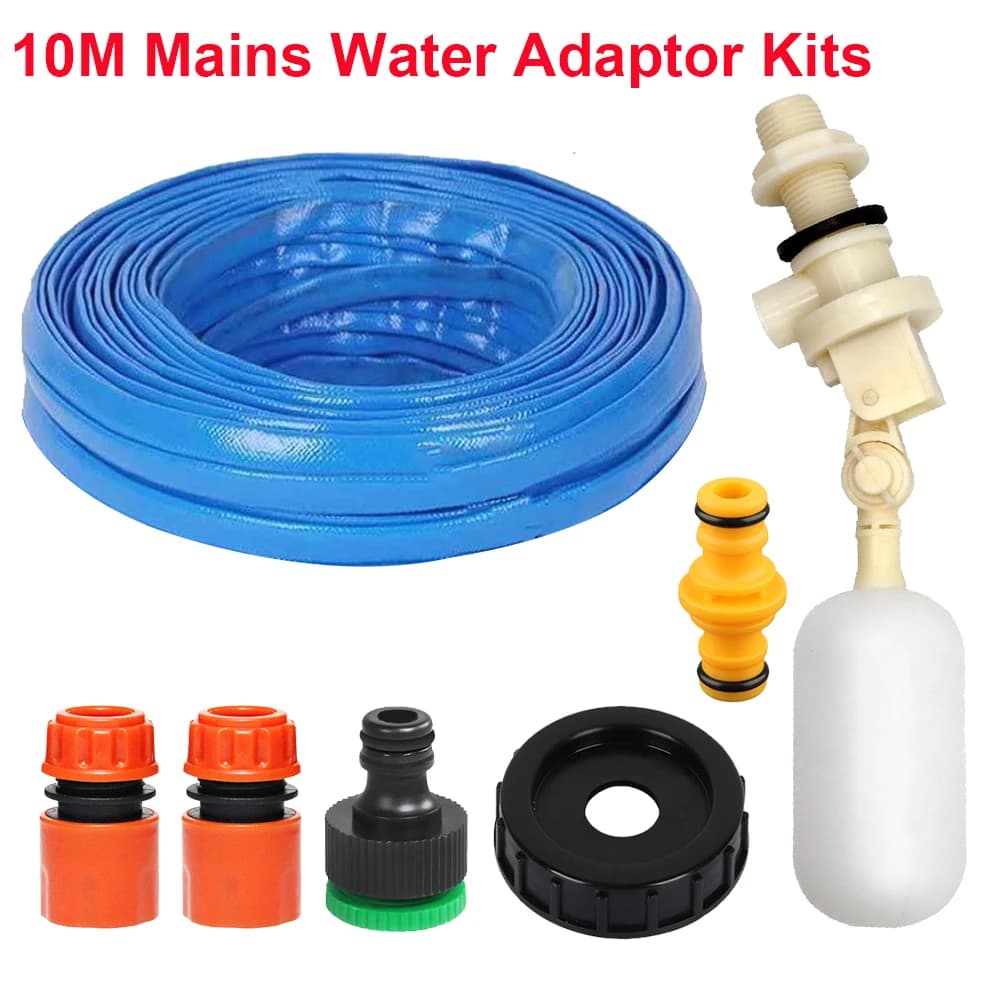 Water adapter set for Camper with 10M pipe, Brand New, for Aquaroll Superpitches, Motorhome, Caravan, Camper Van, Accessories RV