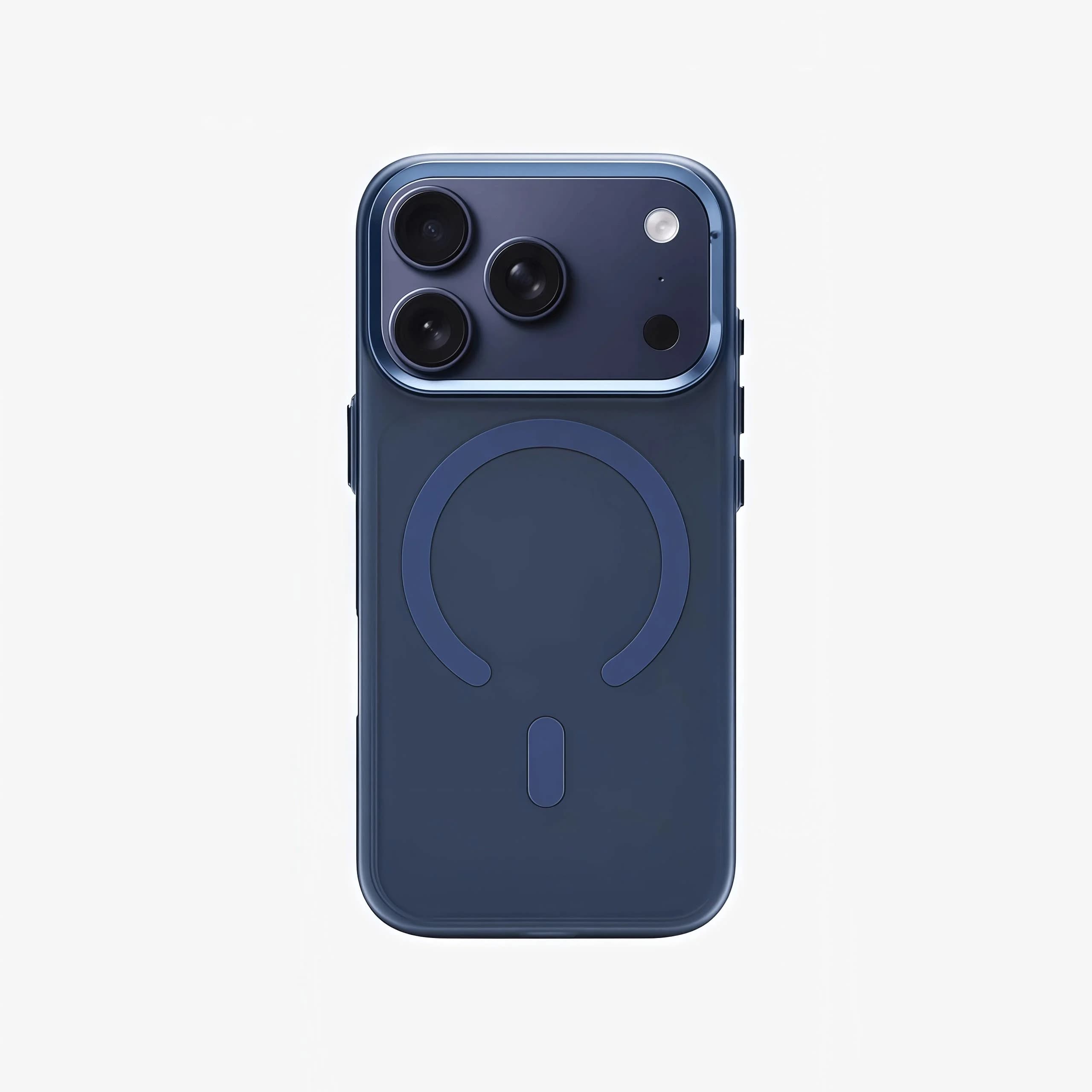 Metal Lens Matte Frosted Translucent For Magsafe Case For iPhone 17 16 15 Pro Max Magnetic Wireless Charging Slim Hard PC Cover