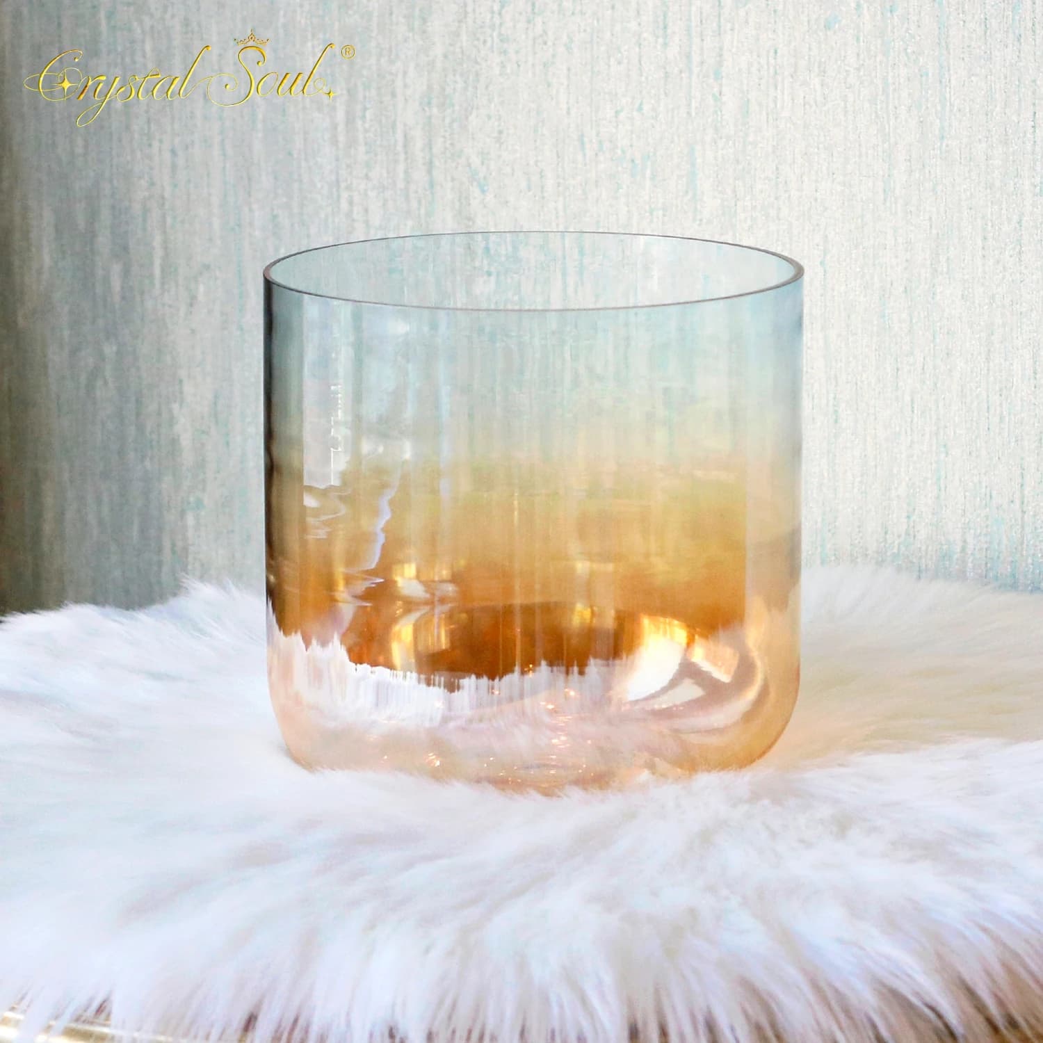 Crystal Soul High Quality Thickened Alchemy Crystal Bowl Sound Bath Crystal Singing Bowls