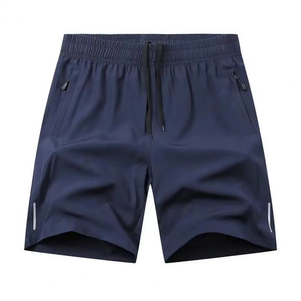 Men's beach shorts Casual short dry shorts with elastic waist drawstring with reinforced pockets Road sportswear