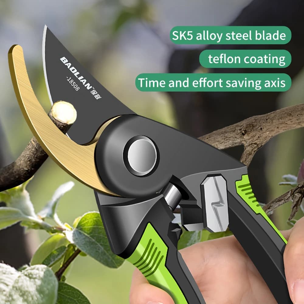 Upper and ergonomic anti-slip handle for maximum efficiency
