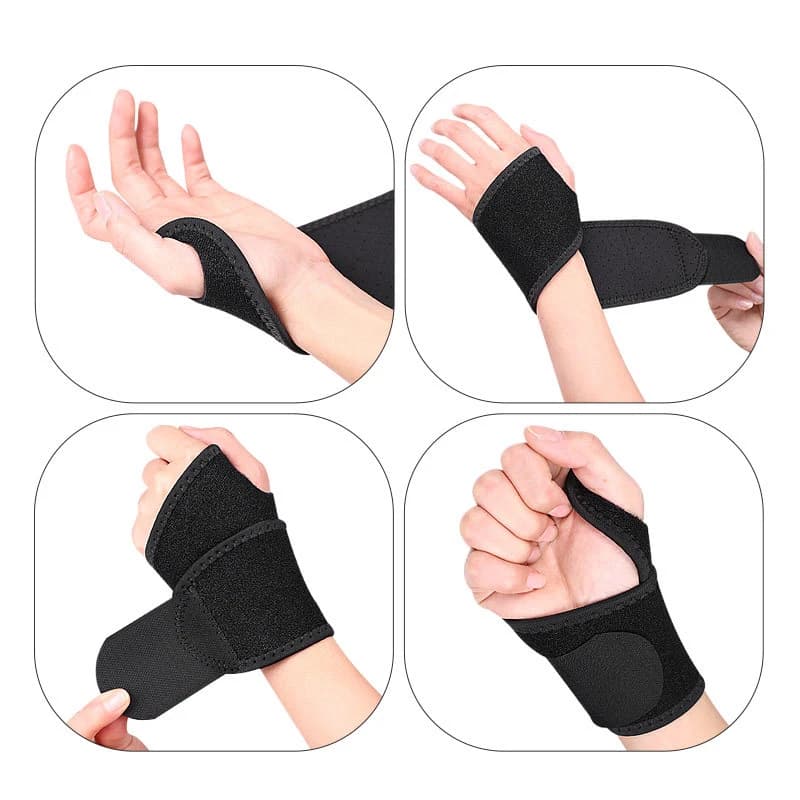 Supporto per Polso Regolabile TextureCarpal Tunnel, Protezione per Artrite e Tendinite, Sollievo dal Dolore, Protezione per Polso Aperto, Supporto Sportivo per Polso