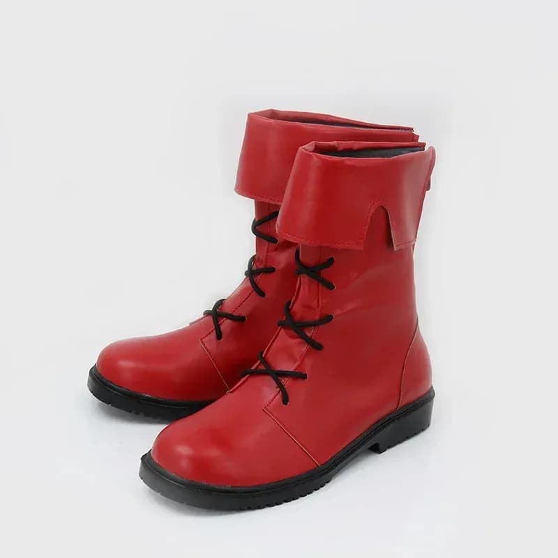 Cammy Stivali di Carnevale di Halloween Scarpe in Pelle PU Puntelli Cosplay Custom Madex;3,v'6.f;9,