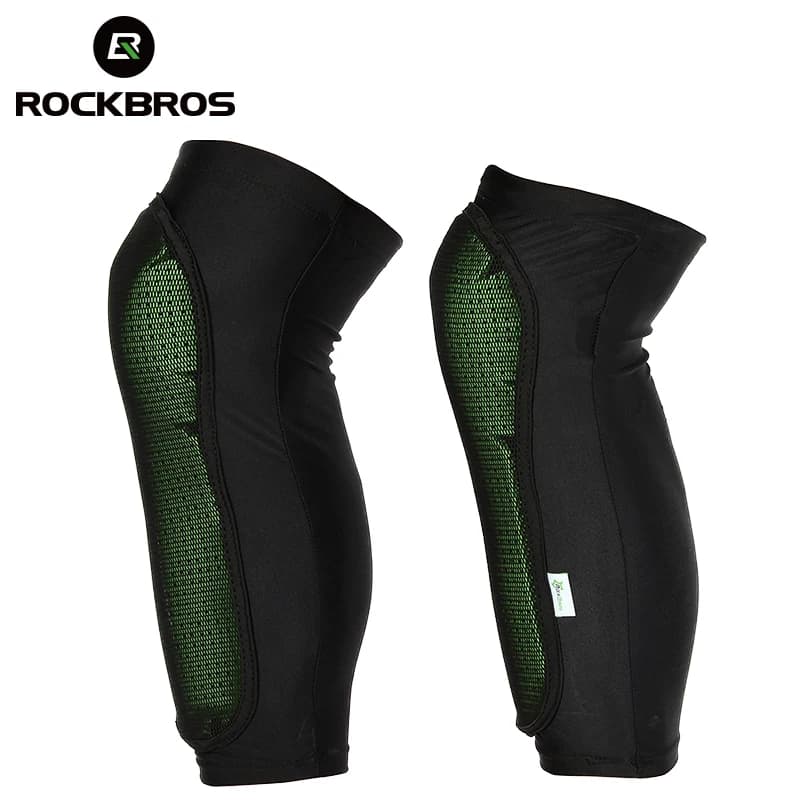 ROCKBROS Sport Leg warm MTB ciclismo bicicletta ginocchio ingranaggi protettivi ginocchiere ginocchiere escursionismo calcio campeggio Leggings manica gamba