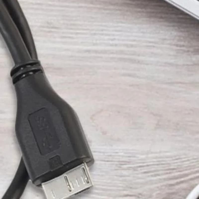 Cavo USB per disco rigido USB 3.0 A maschio a Micro B maschio, cavo dati da 0,5 m, cavo di sincronizzazione dati per disco rigido esterno HDD