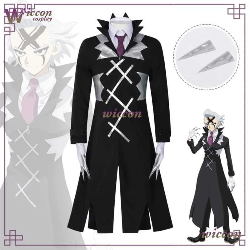Cos C STONE SCIENCE FUTURE Zeno Premio Halloween Costume Cosplay Outfit Cappotto Society Shinigami Kimono Set Mugetsu Uniforme ‌