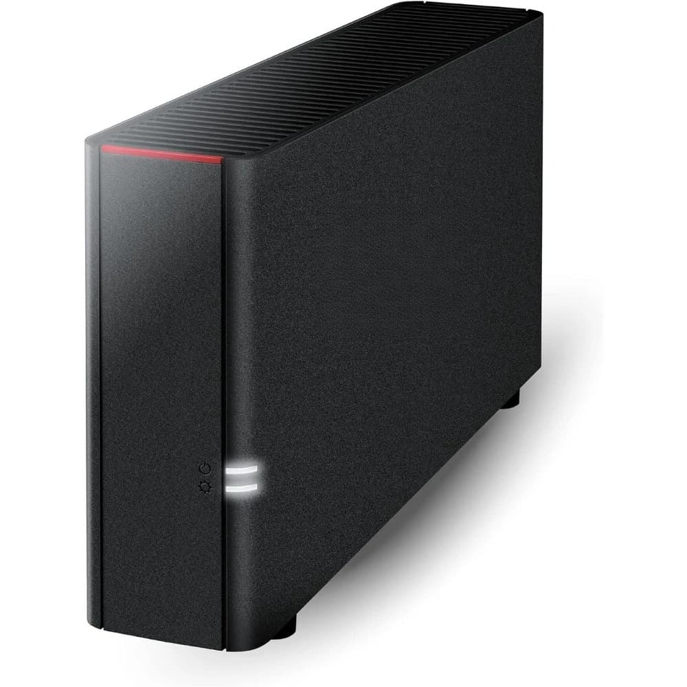 LinkStation NAS 2TB a 1 Bay con Disco Rigido Incluso, Dispositivo di Archiviazione di Rete Cloud per Casa