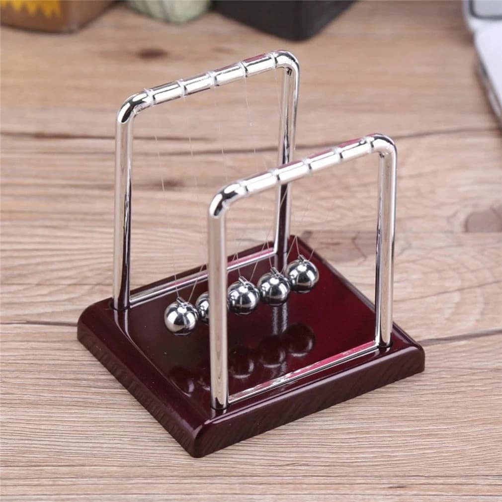 Newton Cradle Balance Steel Balls forniture per l'insegnamento scolastico fisica scienza pendolo scrivania giocattolo regali decorazione per la casa e l'ufficio