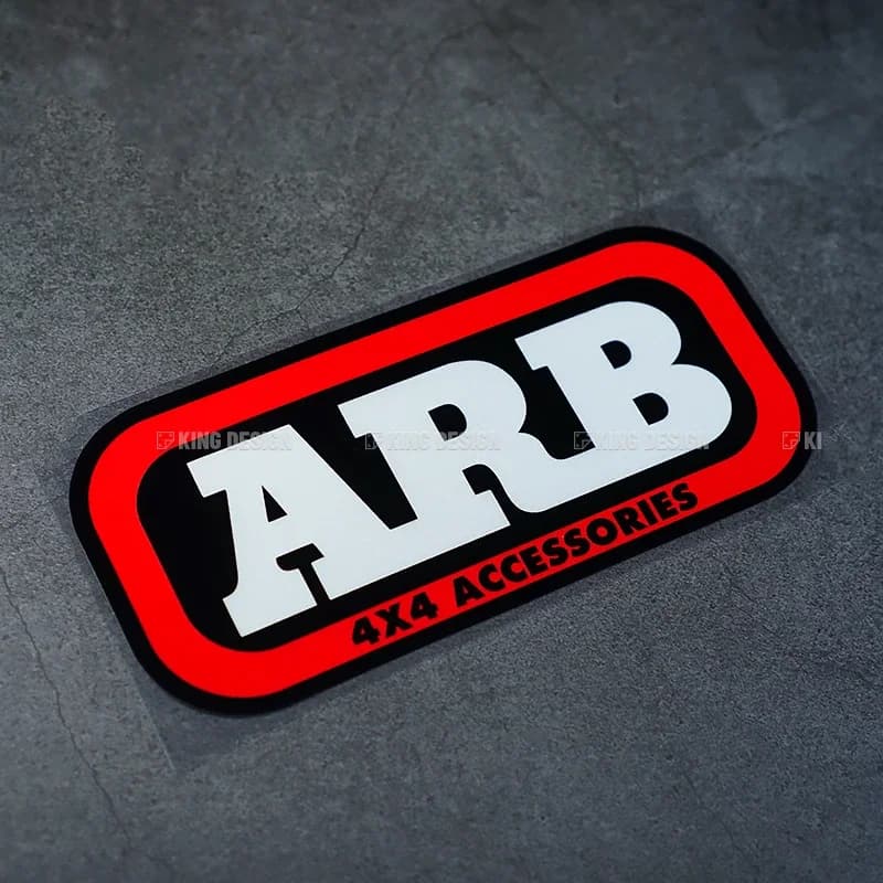 Car Styling Motorcycle Wall decal Vinyl Ribbon for helmet for ARB 4x4 bumper warning with differential block offroad