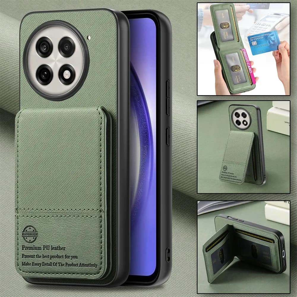 Custodia in Pelle RFID con Portafoglio per OnePlus 15R 15 13 13R 5G, Cover di Lusso con Supporto per One Plus ACE 5 Pro 6T 13 R 15