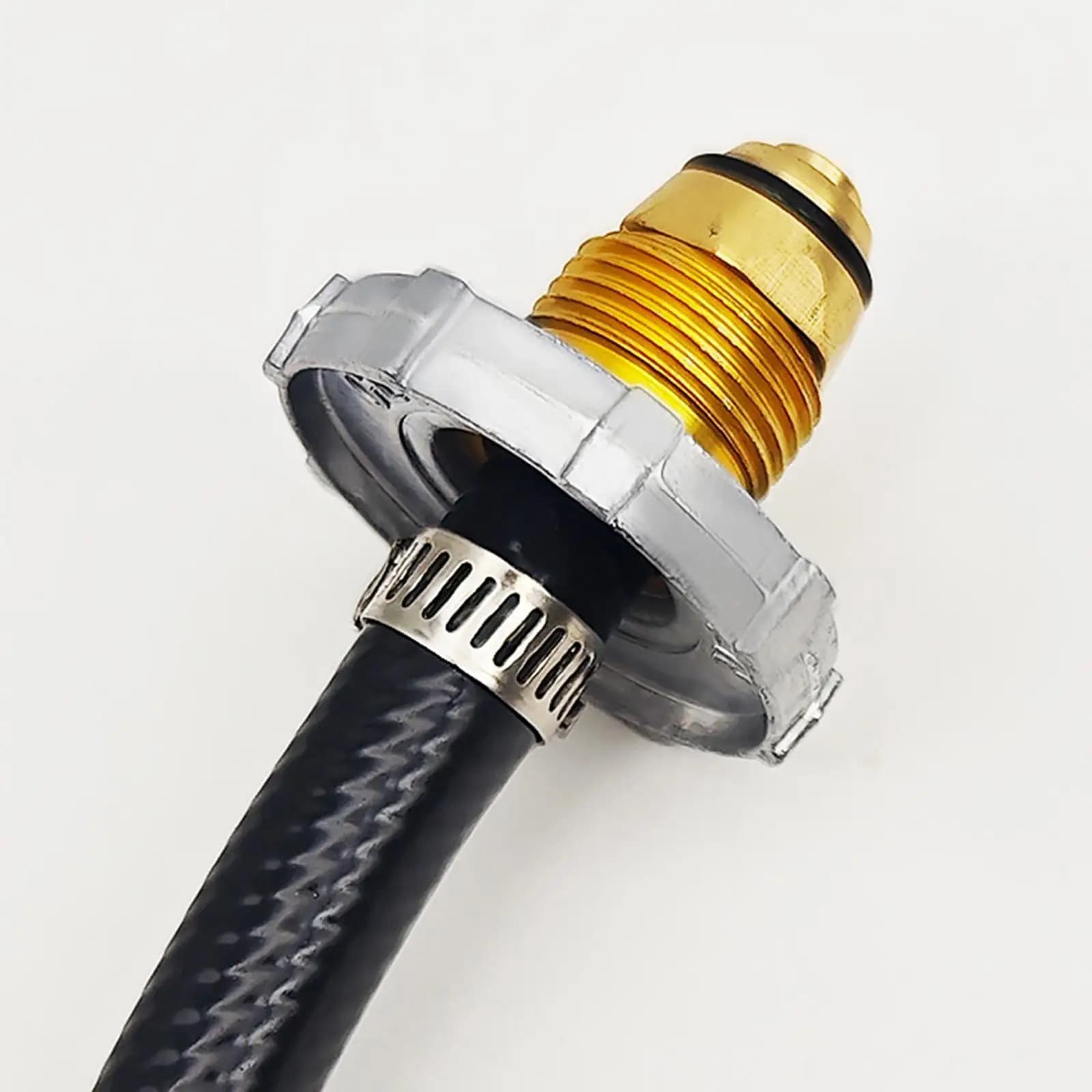Gas Tank Refill Adapter Equipment Lightweight Copper Alloy Inflation Valve for Backpacking Outdoor Cooking Travel