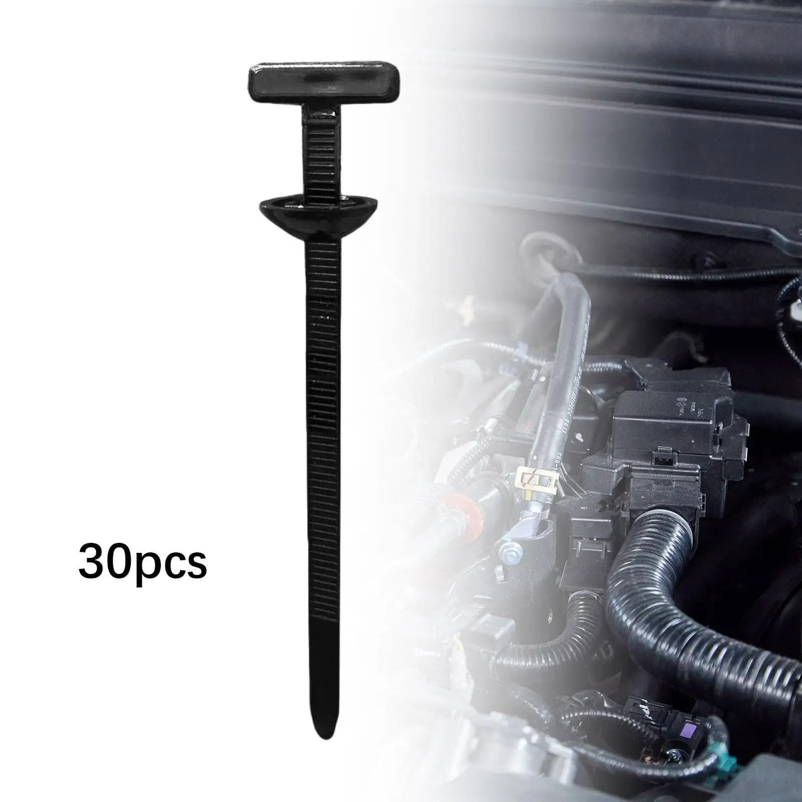 Fascette per Cavi Automobilistici in Nylon Multiuso di Alta Qualità, Autobloccanti