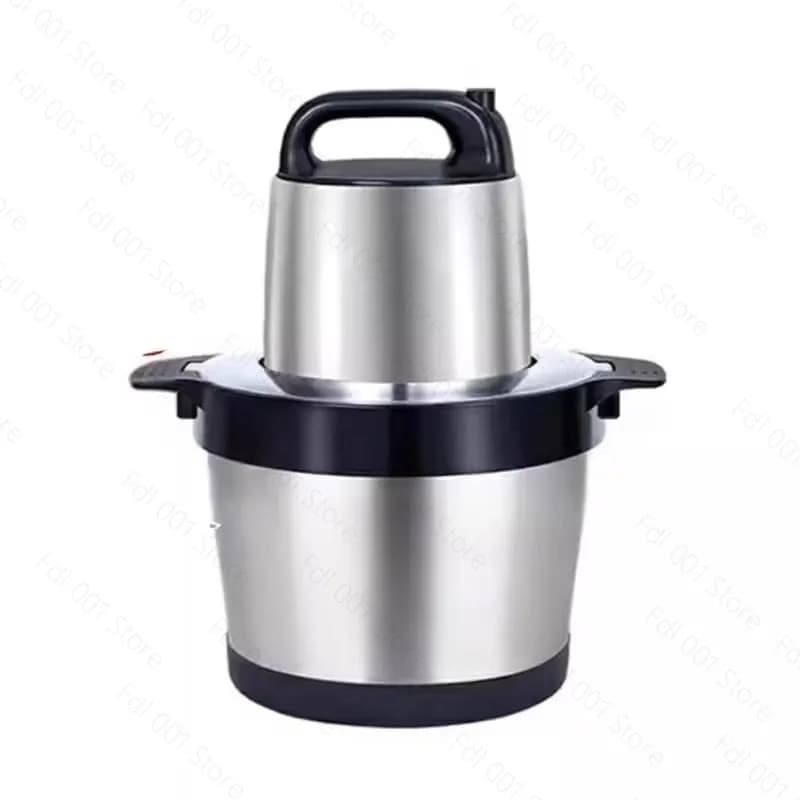 Tritacarne da 1200W, Robot da Cucina Elettrico da 6L per Uso Domestico - Piccolo Tritacarne, Tritaverdure e Frullatore