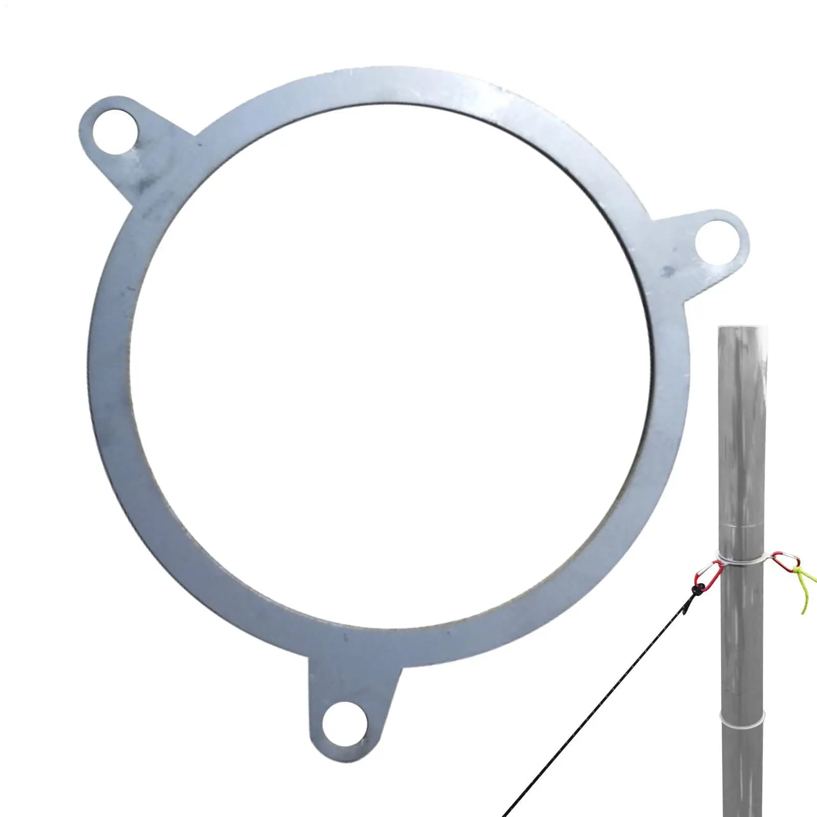 Stainless Steel Antique Ring for Camping Fireplace, Wood Stove, Fireplace Tube, Fume Lining Accessories