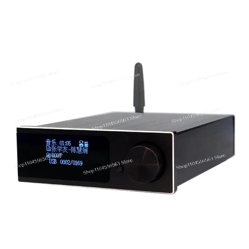 Lettore USB con Ingresso Ottico Coassiale M10, Riproduttore Lossless con Decoder Es9038, Giradischi Digitale Bluetooth