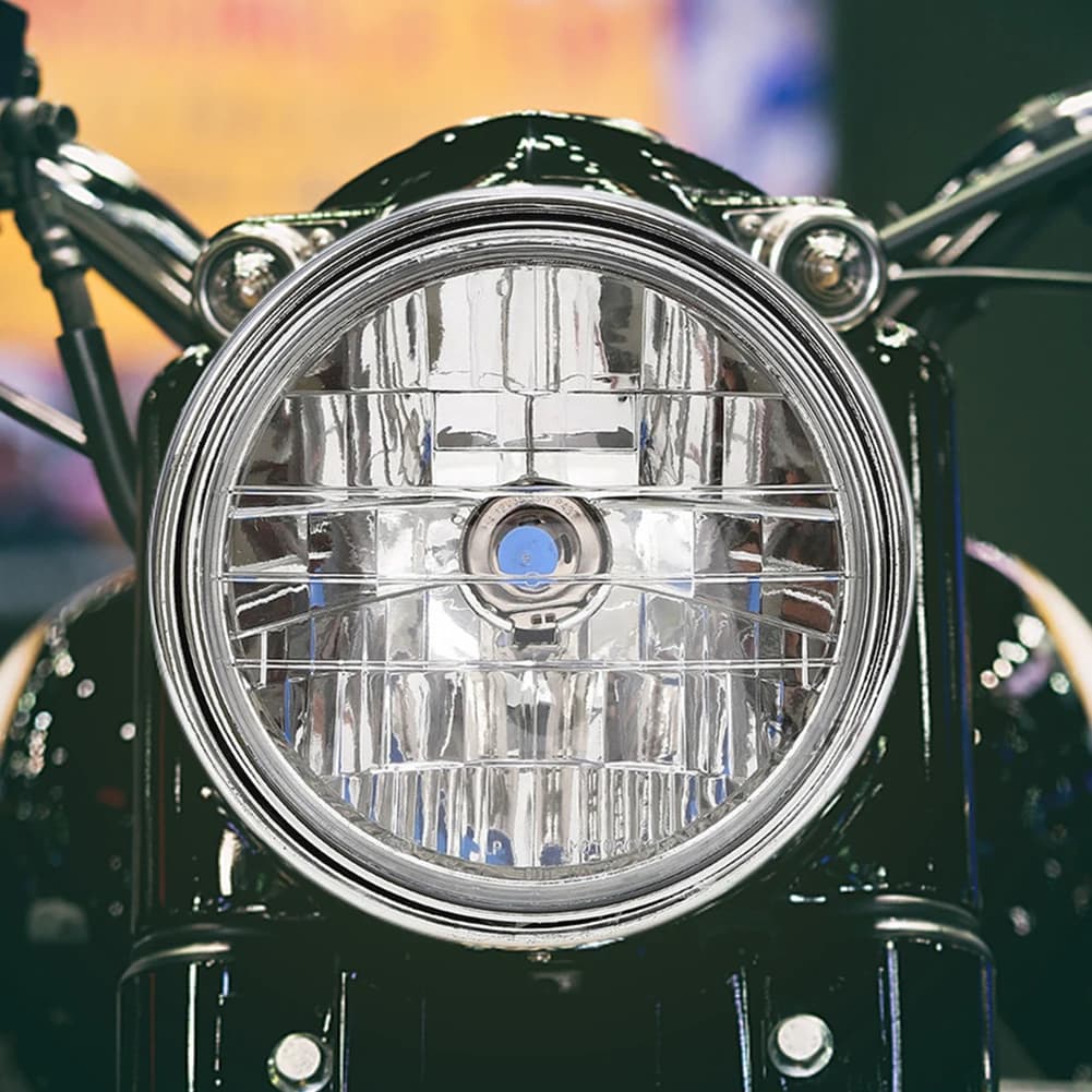 Luce modificata a LED Indicatore LED rotondo Lampada frontale in cristallo modificato super luminoso per Honda CB400/900 CB750 per Hornet 600 900
