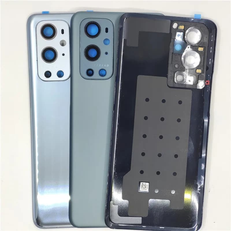 A+++ Glass Battery Cover For OnePlus 9 Pro Hard Back Door Lid Rear Housing Panel Case + Adhesive + Camera Lens