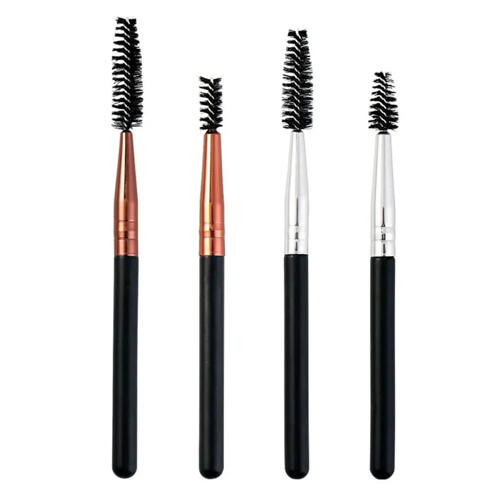 Mini Pennelli per Sopracciglia e Ciglia, Applicatori per Mascara, Pennelli per Trucco Occhi