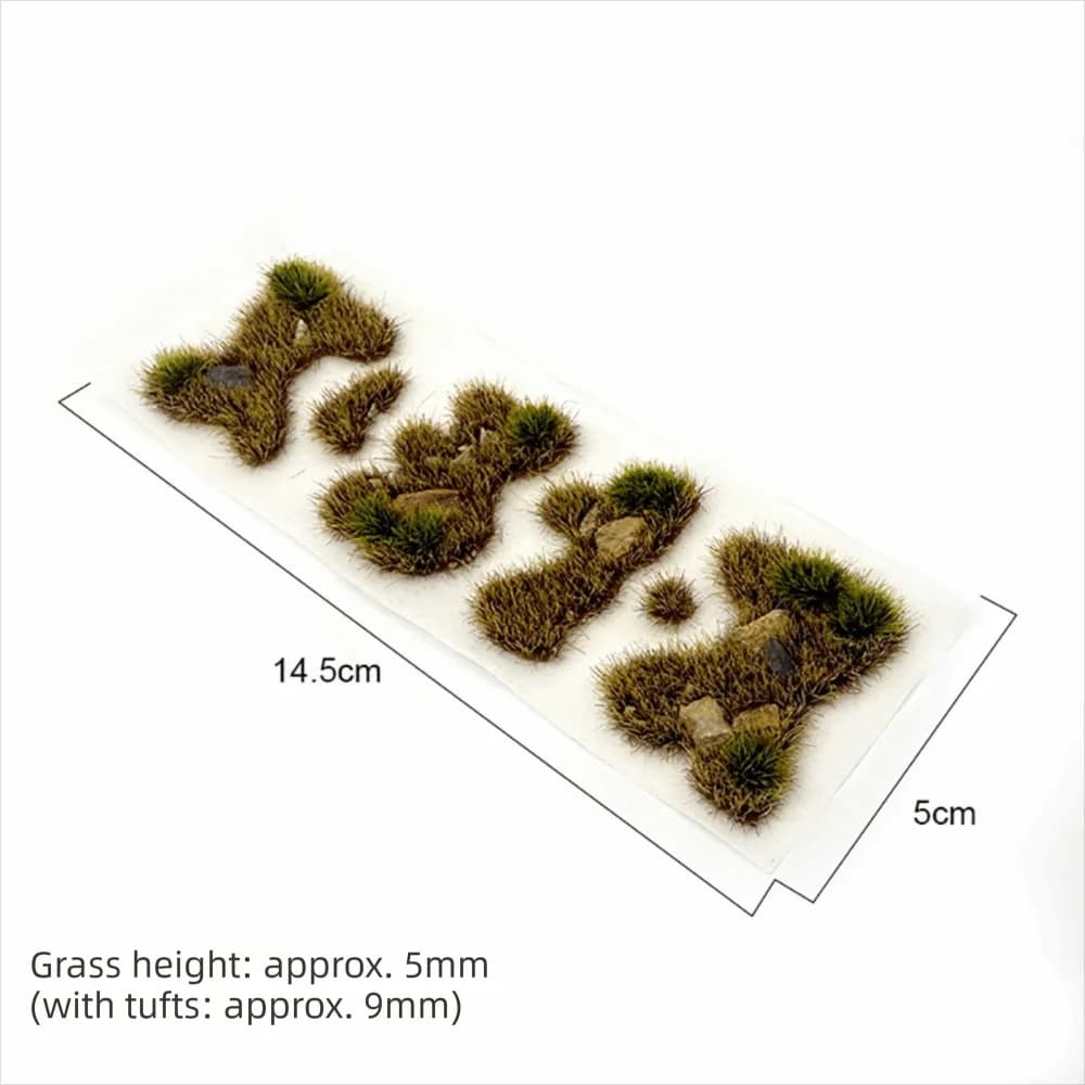 Multicolor Static Model Grass Building Models DIY Accessories Artificial Grass Clusters Photo Props Mini Grass Clusters