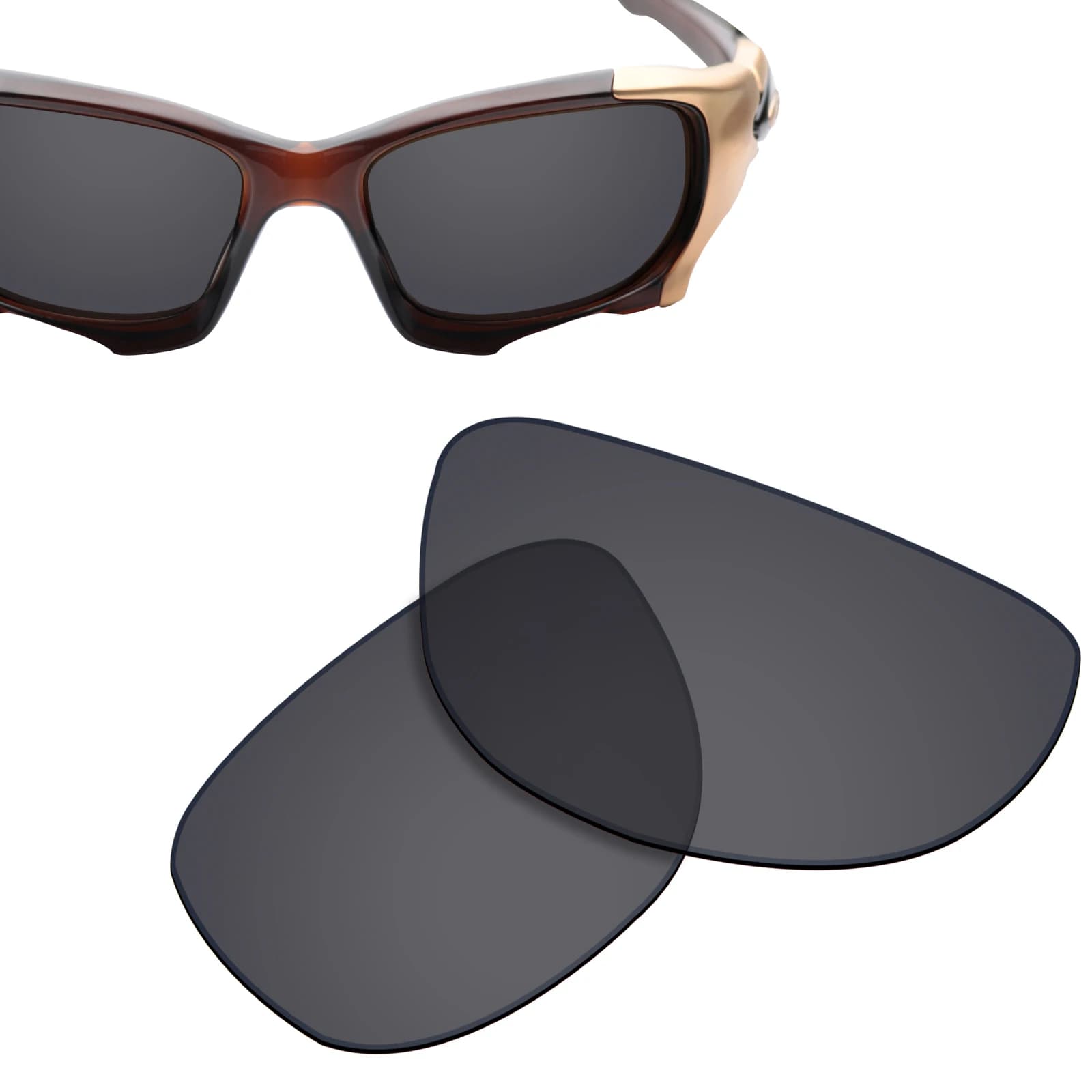 Firtox True UV400 Lenti Polarizzate di Ricambio per Occhiali da Sole Oakley Pit Boss 2 OO9137 (Solo Lenti) - Colori Multipli