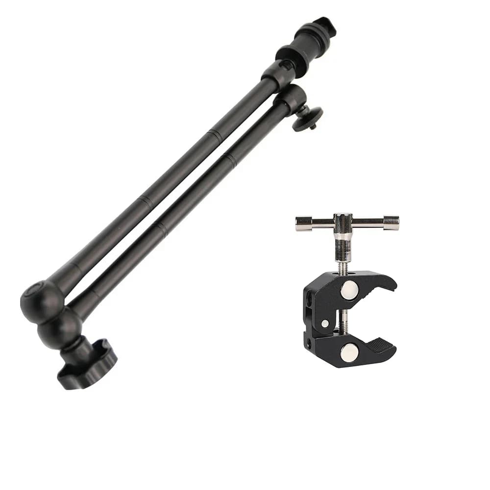20 '' Fotocamera Articolata Braccio Magico Super Morsetto Accessori Fgrafico per Canon Nikon Sony Monitor Microfono Flash Staffa Supporto di Illuminazione