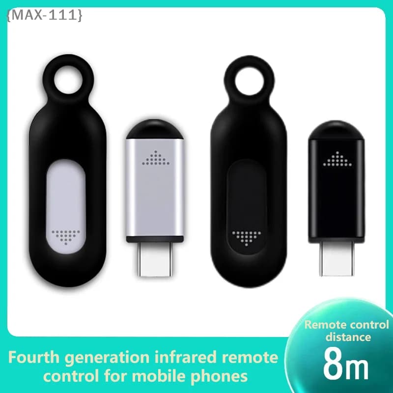 【xxx】Phone Infrared Transmitter Universal Mini Remote Controller Type-c Replacement For Smartphone TV Air Conditioner Fan Camer