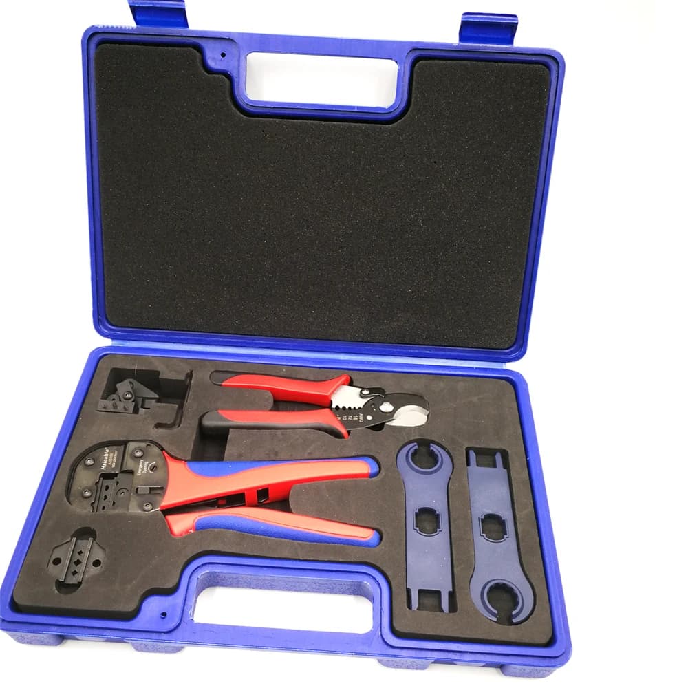 Set di strumenti solari KIT-2546B Set di strumenti per crimpare il sistema di pannelli solari