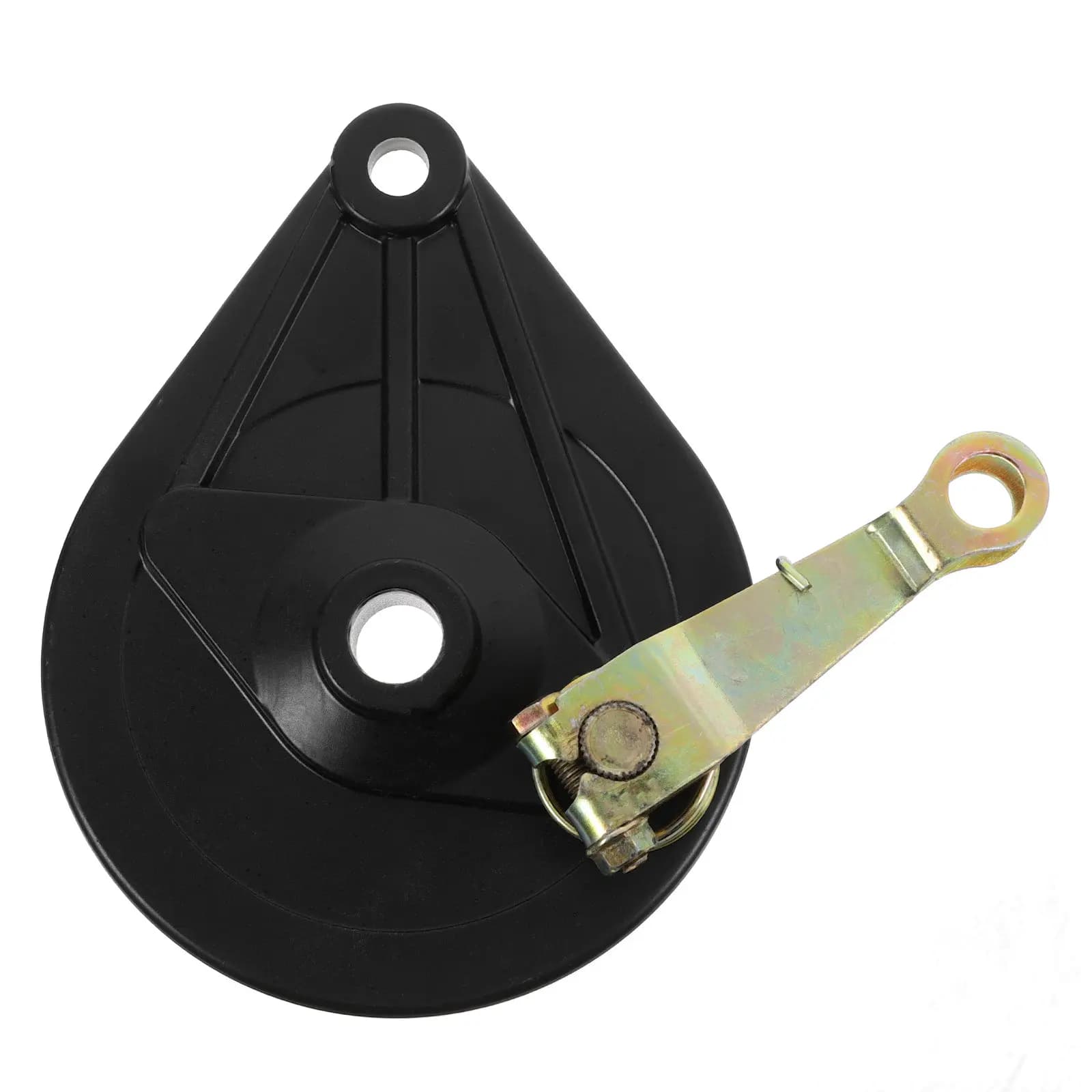 Kit Freno a Tamburo Posteriore per Moto Elettrica, 16 Fori, Pastiglia Rinforzata Durevole, Ricambio per Mini Moto