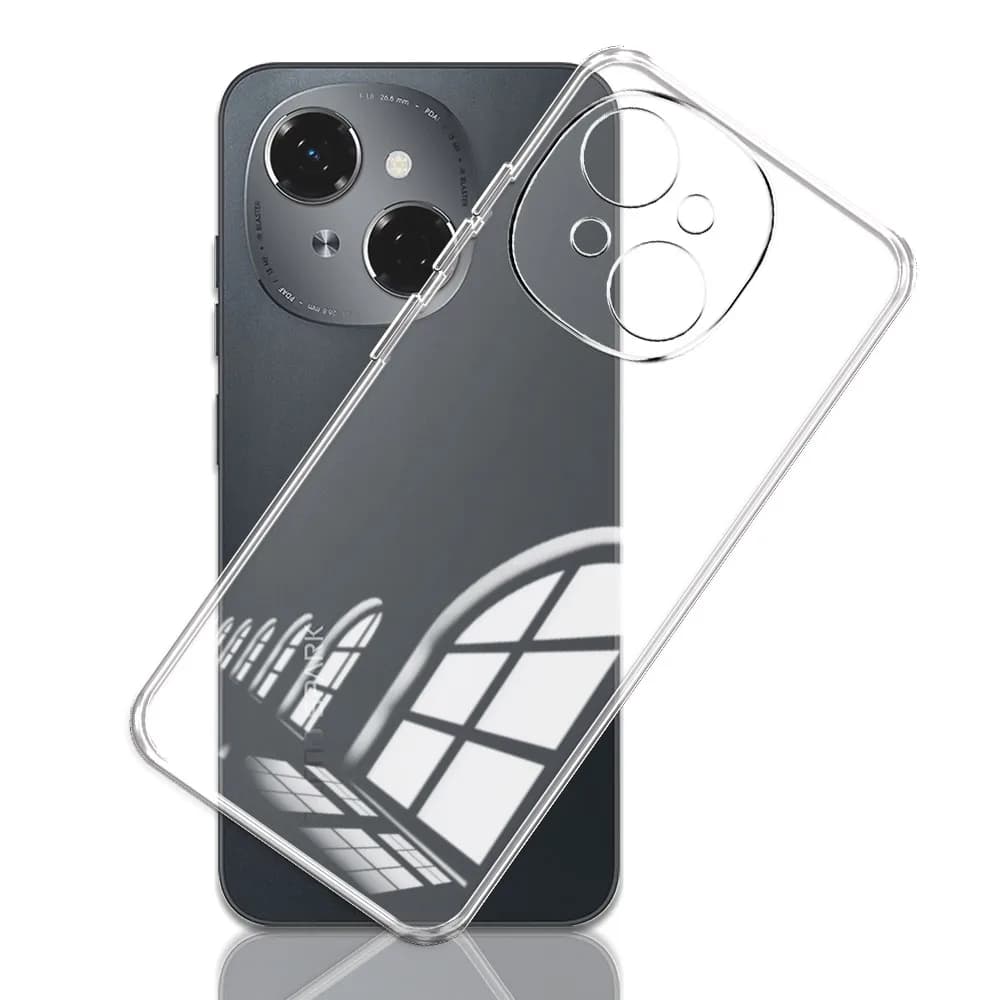 For Tecno Spark Go 1 Case Soft Silicone Clear Back Cover Transparent Shockproof Phone Case For Tecno Spark Go 2025 /Pop 9 Coque