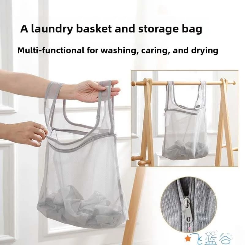 Multifunctional Bag for Bucato, Travel Basket, Drying Net, Sports Bag