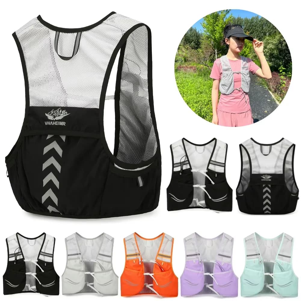 Women's ultralight outdoor trail running backpack racing vest moisturizing bike bag for Hikin cycling marathon