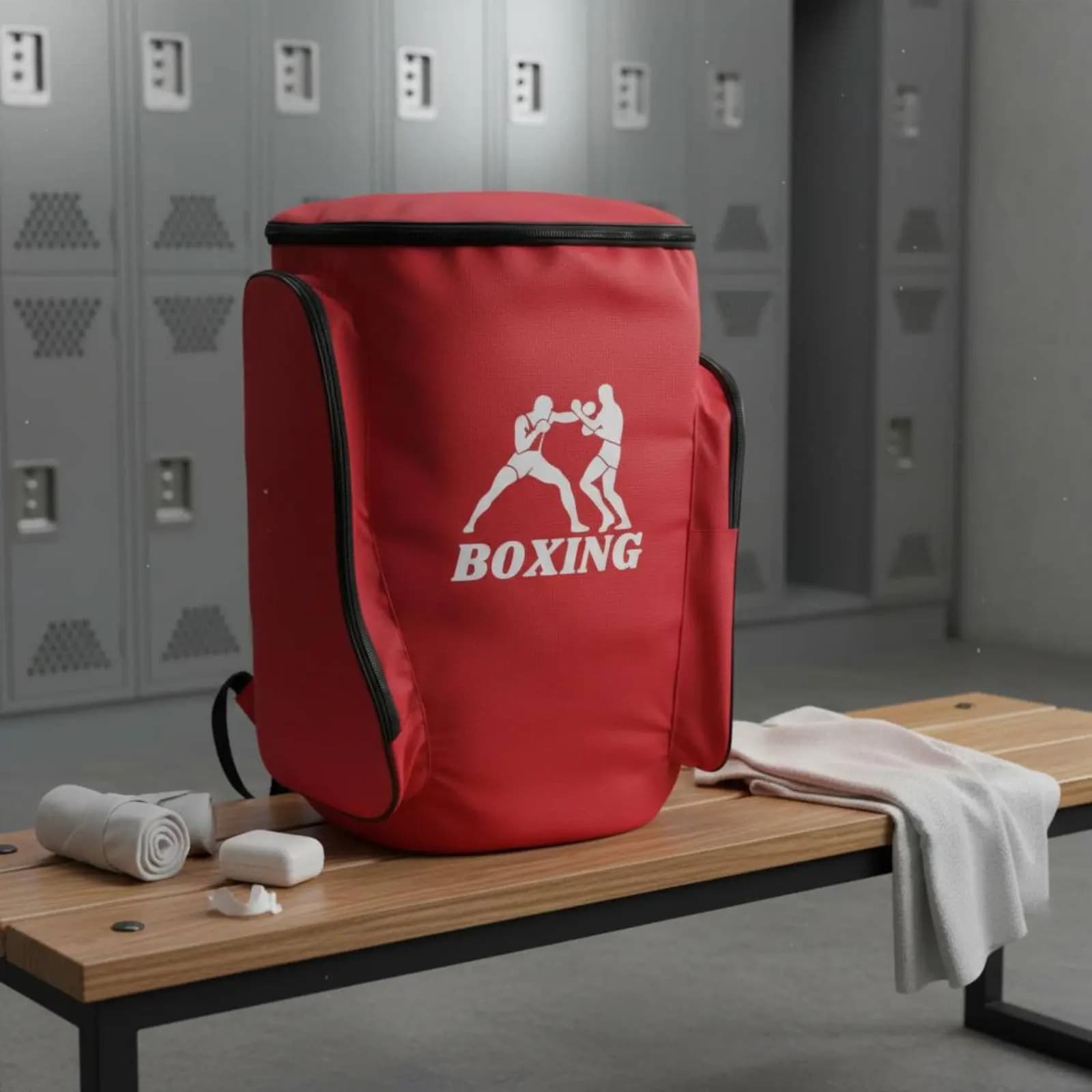Taekwondo Equipment Backpack with Multipli Parts, Karate Safety Equipment Bag, Martial Arts and Dojo Shock Resistant Bag