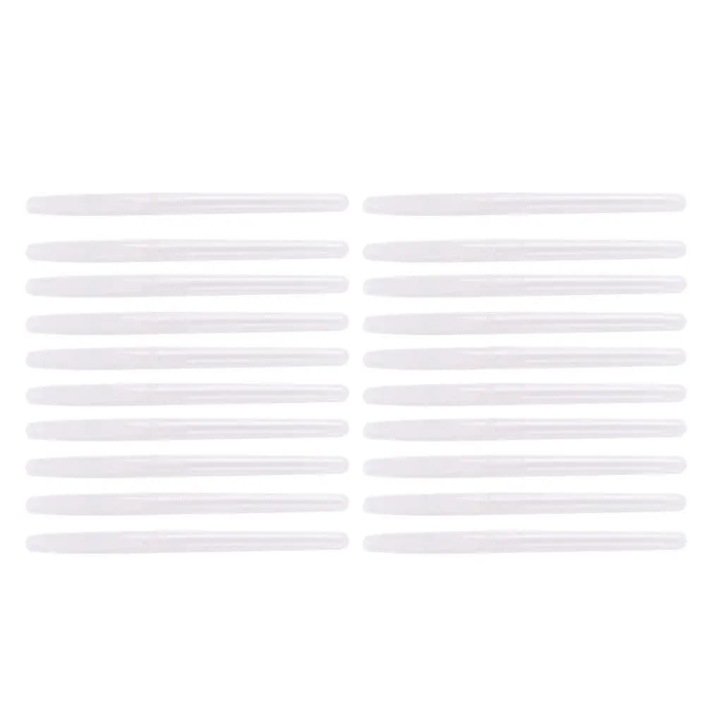50Pcs Clear Pen Holders Empty Gel Pen Shells Lightweight Strong Plastic Ergonomic Design School Office Stationery Accessories
